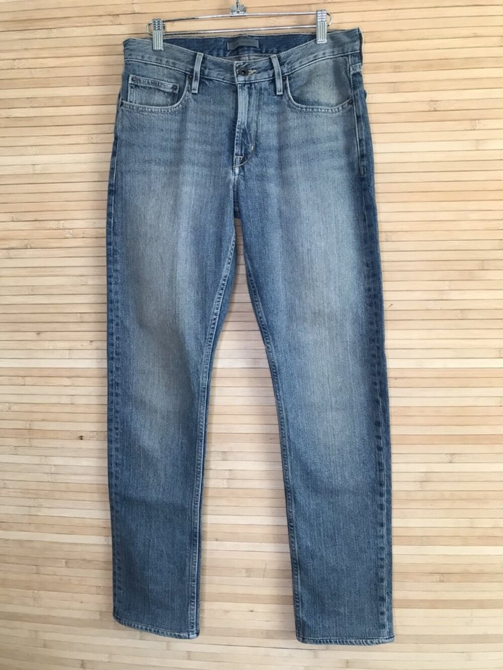 John Varvatos Jeans Mens 30 x 31 JV702 Slim beat worn look Distressed Faded